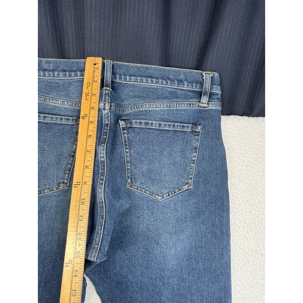 FLINT AND TINDER Slim Fit Denim Jeans Blue - Men's 34x32 Fits 33x29 - Picture 10 of 11